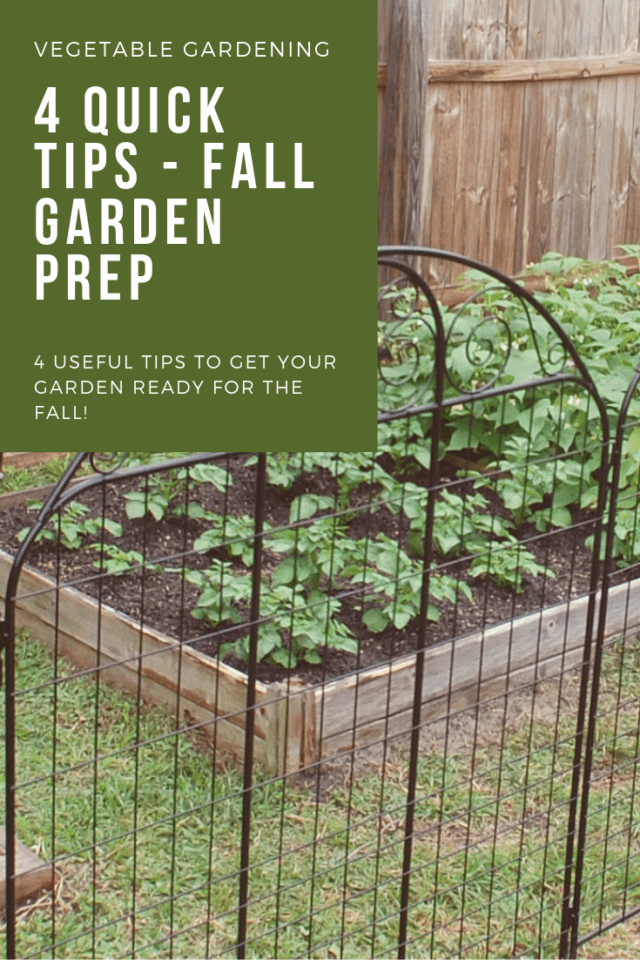 Get Ready For Fall – 4 Quick Tips | Vegetable Garden Blog